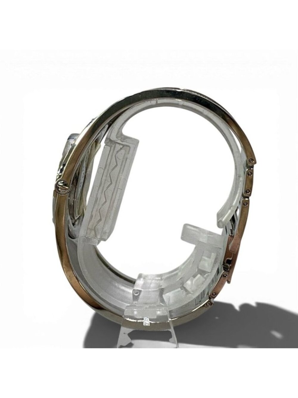 Gucci GG Logo Bangle Type Watch Bracelet - Picture 4 of 8